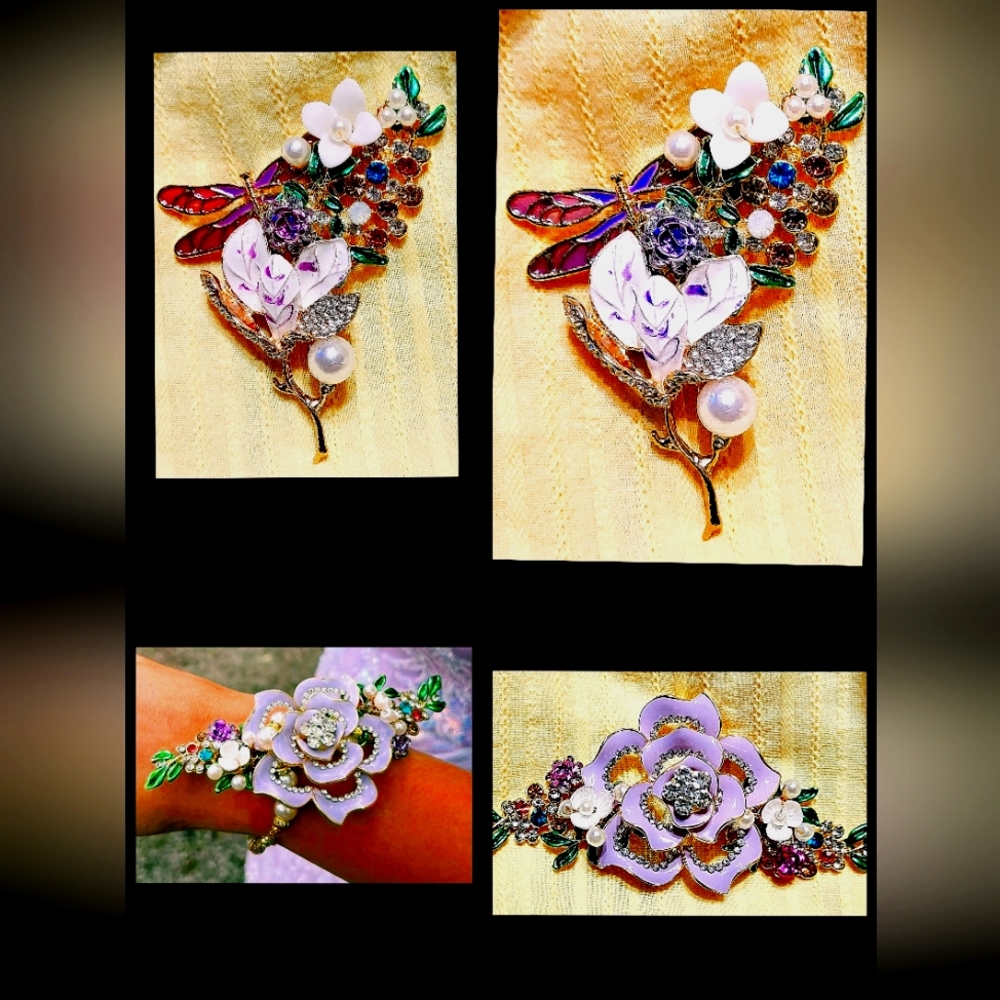 Custom made corsage/boutinerre combo